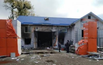 В Киевской области произошел взрыв в магазине, есть пострадавшие