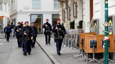Восемь задержанных в связи с терактом в Вене были судимы ранее