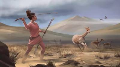 Тысячи лет назад женщины охотились на крупных зверей наравне с мужчинами