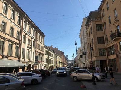 На улице Рубинштейна в Петербурге может появиться платная парковка