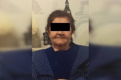 Стала известна судьба пропавшей в Уфе 81-летней пенсионерки