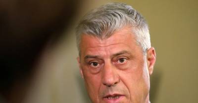 Президент Косово Хашим Тачи ушел в отставку. Его обвинили в военных преступлениях