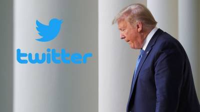 Twitter пометил и скрыл седьмой пост Трампа с момента начала выборов в США