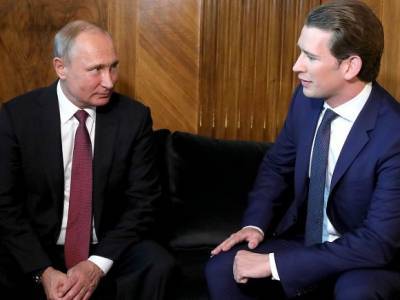 Путин поговорил по телефону с австрийским канцлером после теракта в Вене