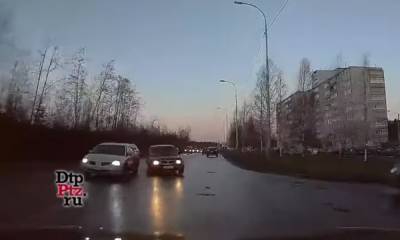 В Петрозаводске таксист устроил жесткую аварию, выехав на «встречку»