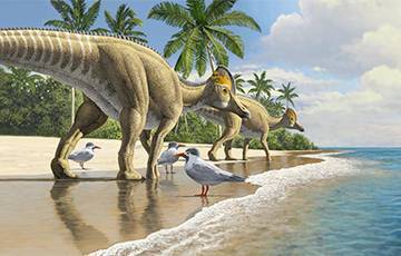 Ученые: Сухопутные динозавры были способны переплывать океан