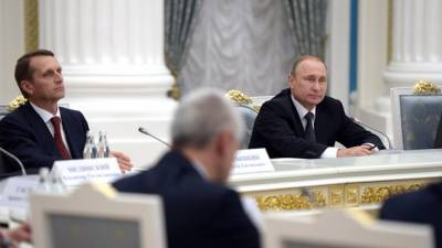 Глава СВР Нарышкин рассказал о работе с Путиным
