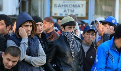 За год количество трудовых мигрантов в РФ уменьшилось на четверть