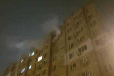 В многоэтажном доме в Ростове горела квартира