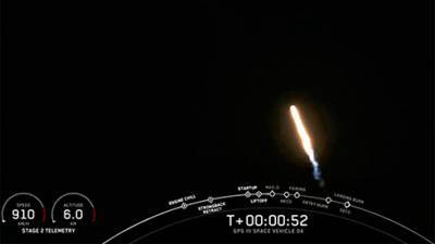 SpaceX успешно запустила спутник GPS III для космических сил США