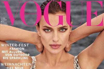 "Как бриллиант": в сети появилась новая обложка немецкого Vogue с Ириной Шейк