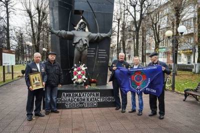Герои Чернобыля приветствовали в Твери товарищей из Ярославской области