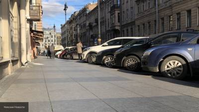 Платная парковка появится на улице Рубинштейна в Петербурге до конца года