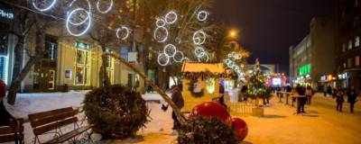 В Новосибирске на новогодние праздники перекроют движение на улице Ленина