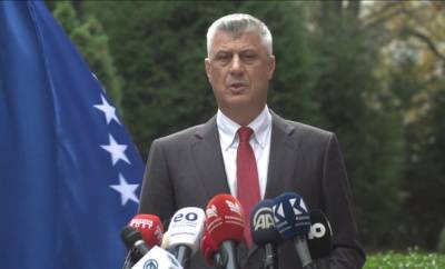 Бывший «президент» Косово отправился в Гаагский суд в качестве обвиняемого