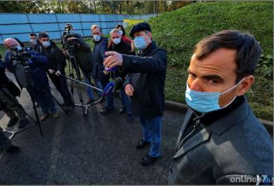 Михаил Ильин взял под личный контроль ситуацию с разливом бетонных отходов в Вистино