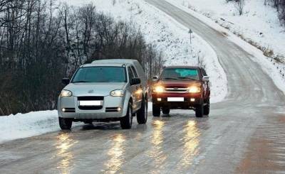 МЧС Татарстана предупредило о гололедице на дорогах