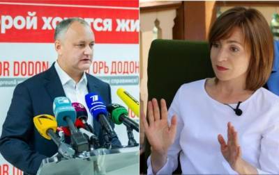 Выборы в Молдавии: Санду испугалась дебатов с Додоном