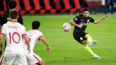 Мяч Сулейманова в ворота «Севильи» признан лучшим голом тура Лиги чемпионов