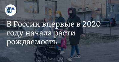 В России впервые в 2020 году начала расти рождаемость