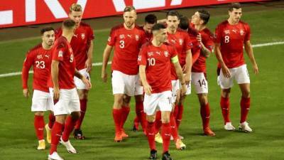 Швейцарцы назвали состав на матч против Украины в Лиге наций