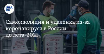 Самоизоляция и удаленка из-за коронавируса в России до лета-2021
