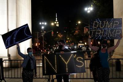 В Нью-Йорке начали праздновать «победу Байдена»