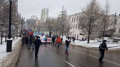 В Хабаровске на акцию в поддержку Фургала пришло 250 человек
