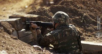 МО Армении показало фото бойцов, уничтоживших 6 "пикапов" с живой силой противника