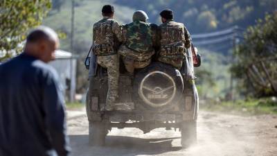 Азербайджан заявил о вынужденном отступлении сил Армении в Карабахе