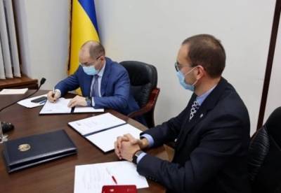 Украина и ВОЗ подписали двухлетнее соглашение