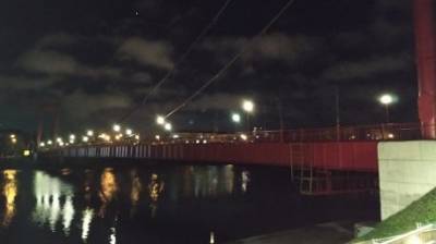 В Пензе восстановили освещение на подвесном мосту