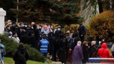 В Минске задержаны десятки участников акций протеста