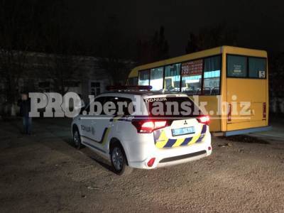 В Бердянске обстреляли пассажирский автобус
