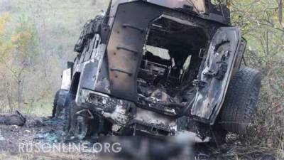 «Ущелье ада»: колонна армии Азербайджана уничтожена в Карабахе (ВИДЕО 18+)