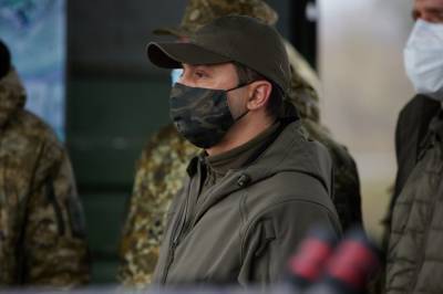 Зеленский на Луганщине посетил отделение пограничной службы