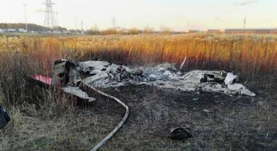 Двое погибли: упал самолет, который летел в Ярославскую область