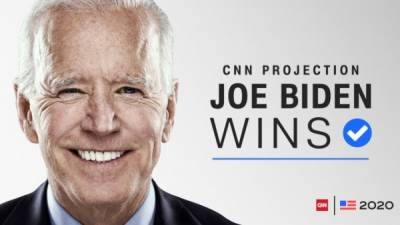 CNN объявил Джо Байдена 46-м президентом США