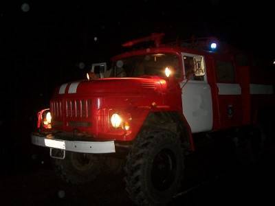 9 огнеборцев отправились тушить пожар в смоленском райцентре