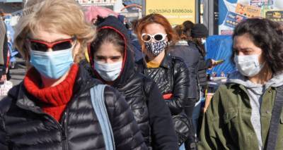 Эпидемия коронавируса: жизнь в масках в Тбилиси - фото