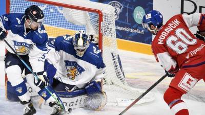 Сборная Чехии по хоккею одолела Финляндию на Кубке Карьяла