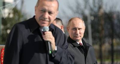 Путин и Эрдоган обсудили по телефону пути мирного разрешения конфликта в Карабахе