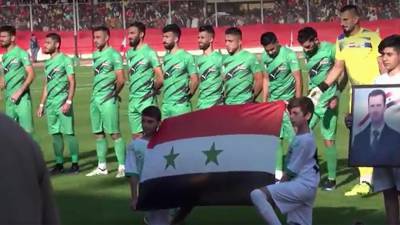 В Алеппо прошел первый за 10 лет футбольный матч