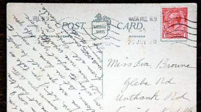 Почта России отдыхает! Открытку в Великобритании доставили по адресу спустя 100 лет