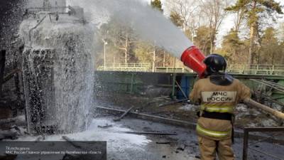 Склад парфюмерии и электробытовых товаров сгорел в Екатеринбурге