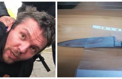 В МВД сообщили подробности нападения с ножом в Кривом Роге