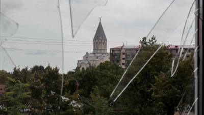 Минобороны Армении опровергло заявление Алиева о взятии города Шуши в Карабахе