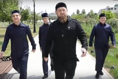 Глава Чечни празднует день рождения старшего сына
