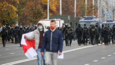 В Минске задержали порядка 10 участников акции протеста