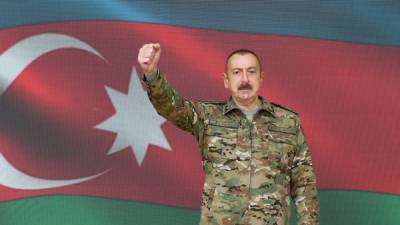 Президент Азербайджана Ильхам Алиев объявил о взятии города Шуша